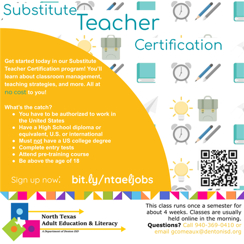 Substitute Teacher